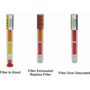 CHEMTEQ Filter Change Indicator-Low Flow Fillters for Halogens Gases and Vapors 137-0000